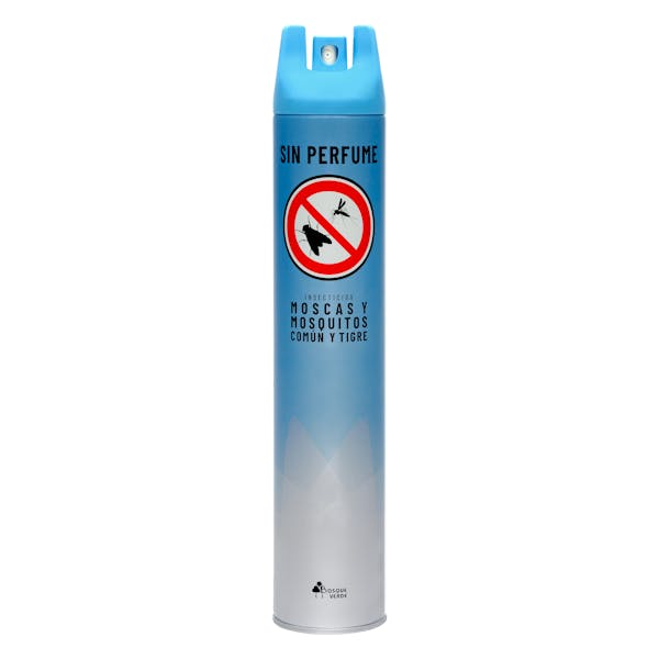 Insecticida moscas y mosquitos Bosque Verde sin perfume Spray 750 ml